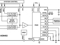AD8452工业用电池制造参数介绍及中文PDF下载