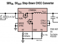 LTM8064µModule降压型稳压器参数介绍及中文PDF下载