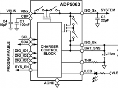 ADP5063线性电池充电器参数介绍及中文PDF下载