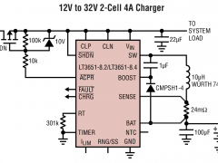 LT3651-8.2开关电池充电器参数介绍及中文PDF下载