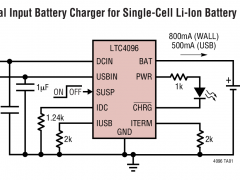LTC4096线性电池充电器参数介绍及中文PDF下载