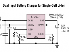 LTC4077线性电池充电器参数介绍及中文PDF下载