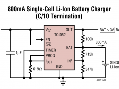 LTC4062线性电池充电器参数介绍及中文PDF下载