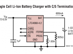 LTC4068-4.2线性电池充电器参数介绍及中文PDF下载