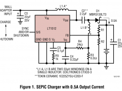 LT1512升降压电池充电器参数介绍及中文PDF下载