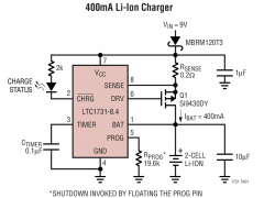 LTC1731-8.2线性电池充电器参数介绍及中文PDF下载