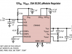 LTM4645µModule降压型稳压器参数介绍及中文PDF下载