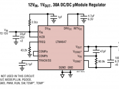 LTM4647µModule降压型稳压器参数介绍及中文PDF下载