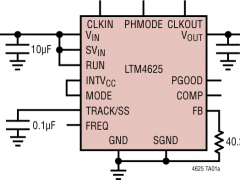 LTM4625µModule降压型稳压器参数介绍及中文PDF下载