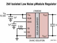 LTM8046隔离µModule转换器参数介绍及中文PDF下载