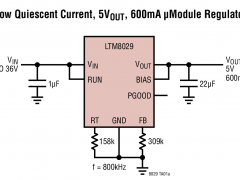 LTM8029微功率降压型稳压器参数介绍及中文PDF下载