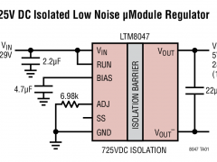 LTM8047隔离µModule转换器参数介绍及中文PDF下载