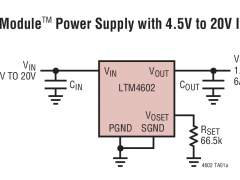 LTM4602µModule降压型稳压器参数介绍及中文PDF下载