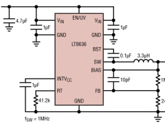 LT8636超低噪声稳压器参数介绍及中文PDF下载