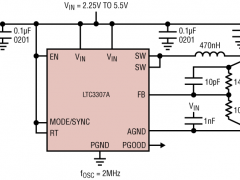 LTC3307A微功率降压型稳压器参数介绍及中文PDF下载
