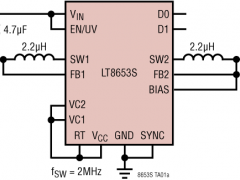 LT8653S超低噪声稳压器参数介绍及中文PDF下载