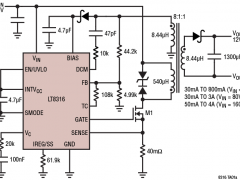 LT8316反激式、正激式和隔离式控制器参数介绍及中文PDF下载