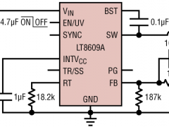 LT8609内部电源开关降压稳压器参数介绍及中文PDF下载