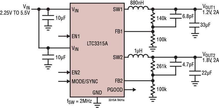 LTC3315A