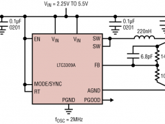 LTC3309A超低噪声稳压器参数介绍及中文PDF下载