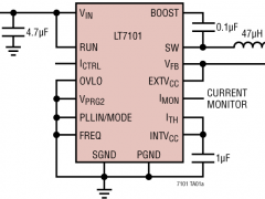 LT7101高输入电压降压稳压器参数介绍及中文PDF下载