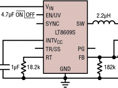 LT8609S内部电源开关降压稳压器参数介绍及中文PDF下载