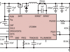 LTC3894外部开关电源降压型控制器参数介绍及中文PDF下载