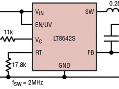 LT8642S内部电源开关降压稳压器参数介绍及中文PDF下载