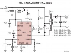 LT8315反激式、正激式和隔离式控制器参数介绍及中文PDF下载