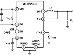 ADP2360内部电源开关降压稳压器参数介绍及中文PDF下载