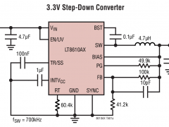 LT8610AX内部电源开关降压稳压器参数介绍及中文PDF下载