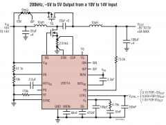 LT8714负输出稳压器参数介绍及中文PDF下载