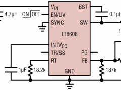 LT8608内部电源开关降压稳压器参数介绍及中文PDF下载