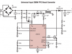 LT8312外部电源开关升压控制器参数介绍及中文PDF下载