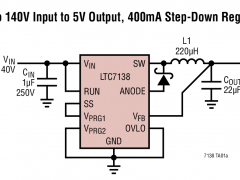 LTC7138内部电源开关降压稳压器参数介绍及中文PDF下载
