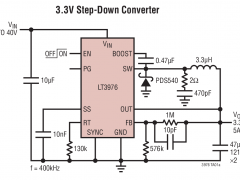 LT3976微功率降压型稳压器参数介绍及中文PDF下载