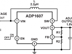 ADP1607内部电源开关升压稳压器参数介绍及中文PDF下载