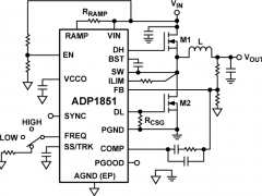 ADP1851外部开关电源降压型控制器参数介绍及中文PDF下载