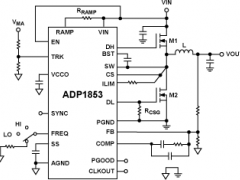 ADP1853外部开关电源降压型控制器参数介绍及中文PDF下载