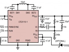 LTC3115-1内部电源开关升降压稳压器参数介绍及中文PDF下载