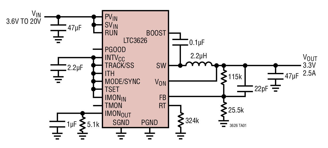 LTC3626