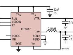 LTC3617DDR存储器/总线端接参数介绍及中文PDF下载