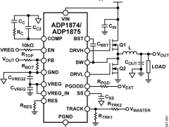 ADP1874外部开关电源降压型控制器参数介绍及中文PDF下载