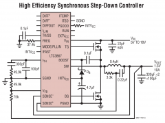 LTC3867外部开关电源降压型控制器参数介绍及中文PDF下载