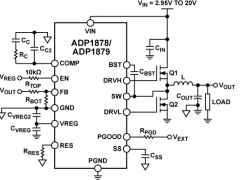 ADP1878外部开关电源降压型控制器参数介绍及中文PDF下载