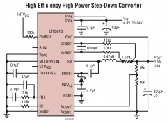 LTC3613内部电源开关降压稳压器参数介绍及中文PDF下载