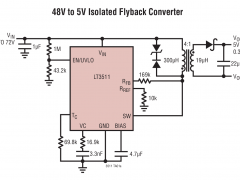 LT3511反激式、正激式和隔离式控制器参数介绍及中文PDF下载