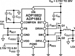 ADP1882外部开关电源降压型控制器参数介绍及中文PDF下载