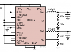 LTC3615内部电源开关降压稳压器参数介绍及中文PDF下载