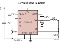 LT3991内部电源开关降压稳压器参数介绍及中文PDF下载